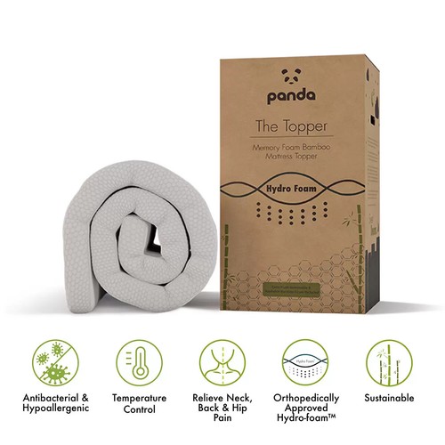 Panda memory foam bamboo - panda,